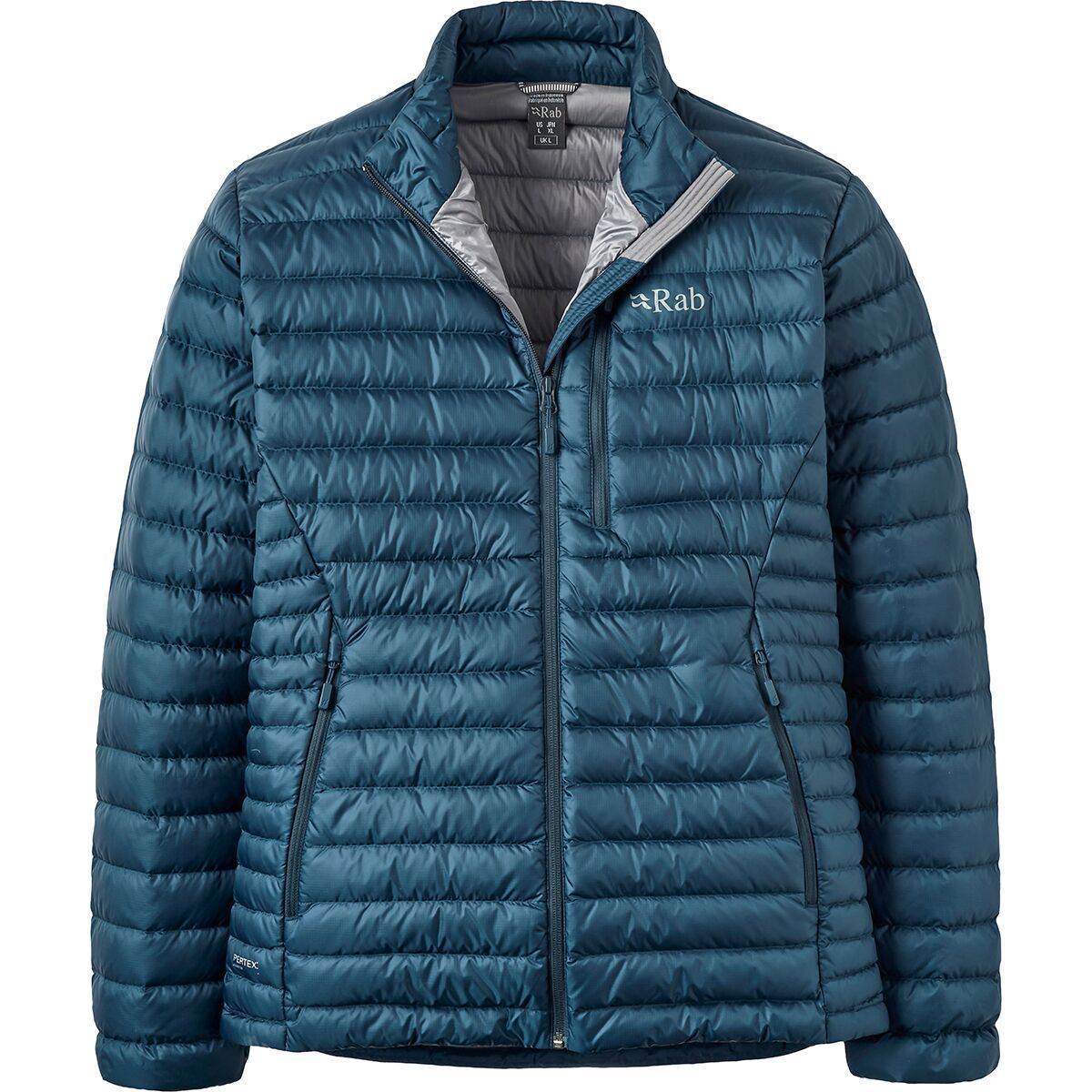 Image of Rab Microlight Down Jacket - Men's Tempest Blue, XL