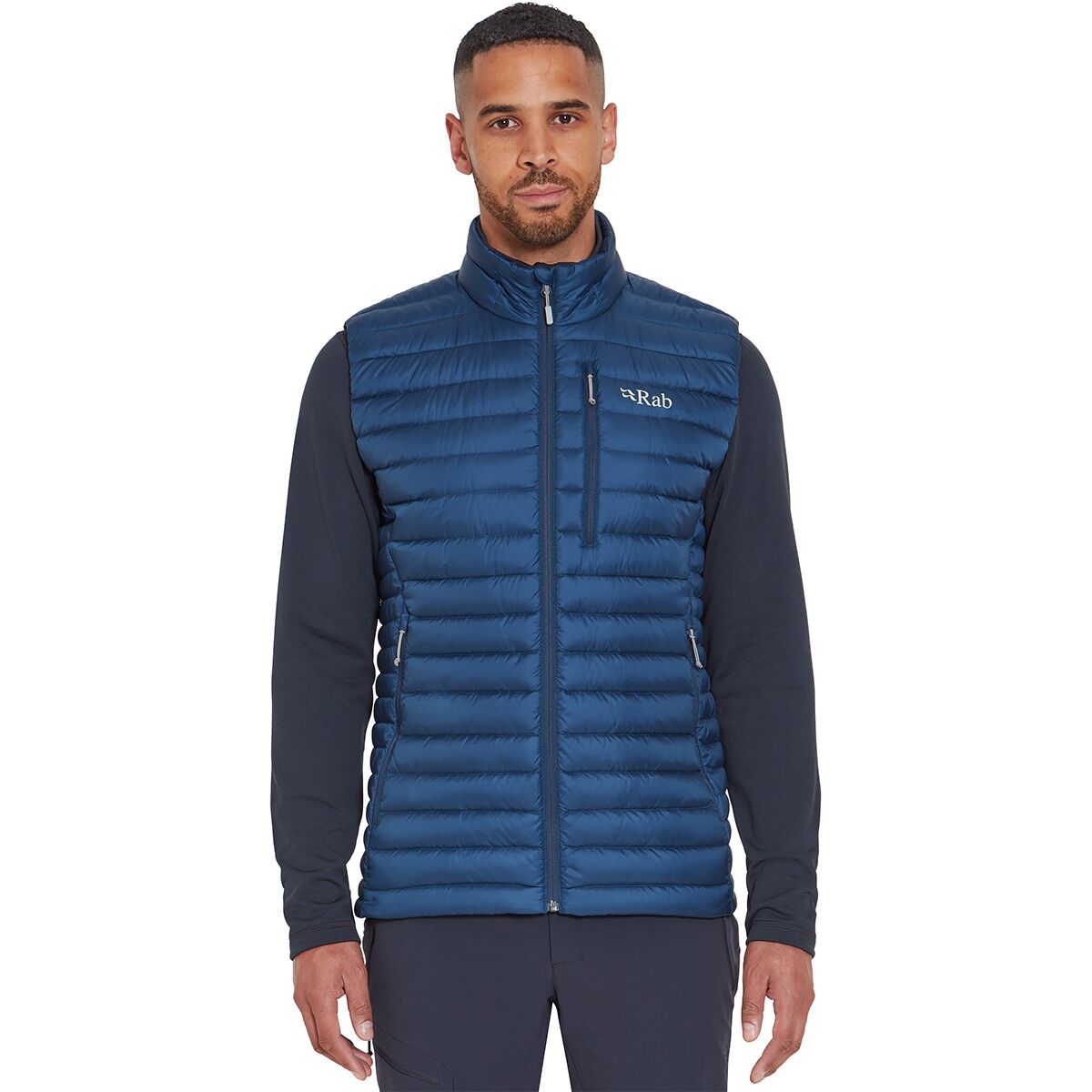Image of Rab Microlight Vest - Men's Tempest Blue, M