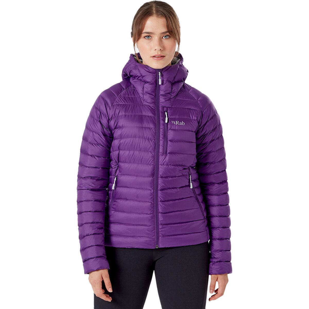 Rab Microlight Alpine Down Jacket - Women's Black Currant, XS