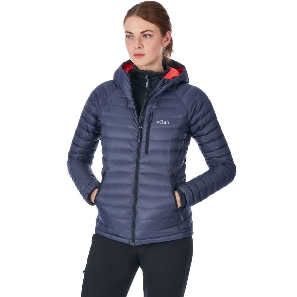 Rab Microlight Alpine Down Jacket - Women's Steel, M