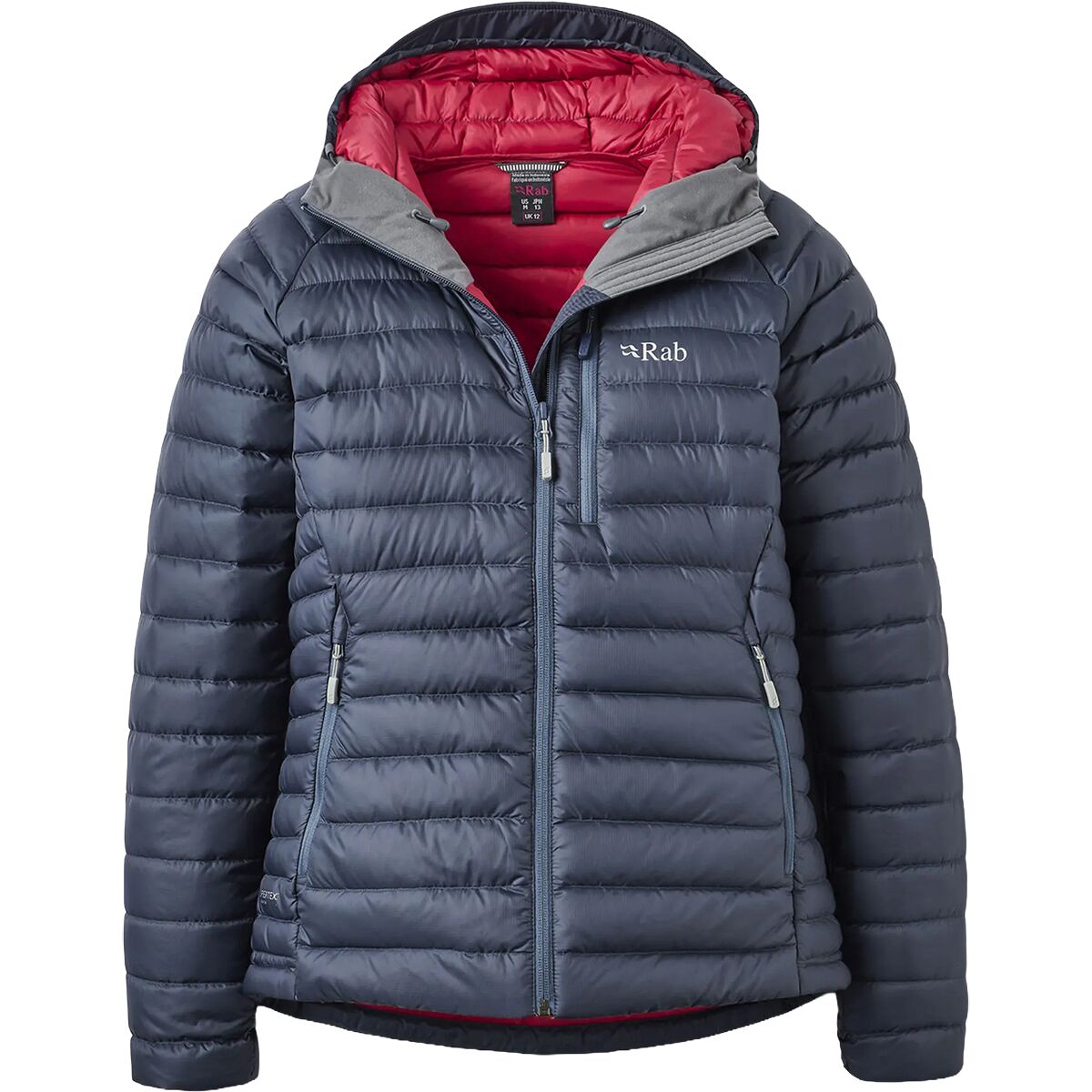 Image of Rab Microlight Alpine Down Jacket - Women's Steel2, S