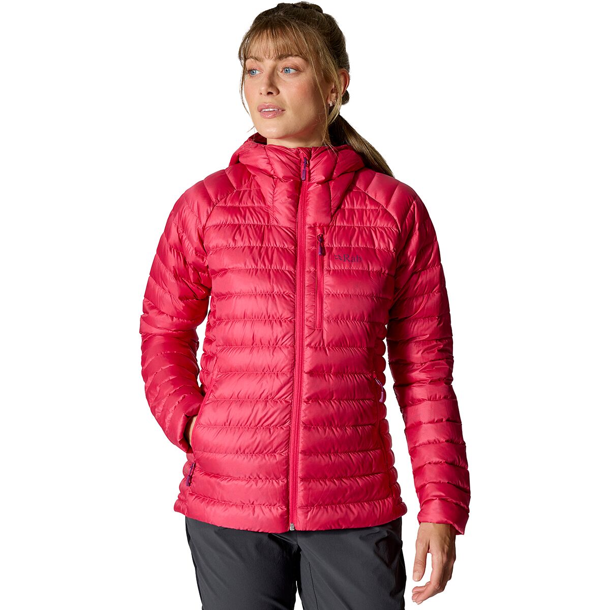 Image of Rab Microlight Alpine Down Jacket - Women's Watermelon, XS
