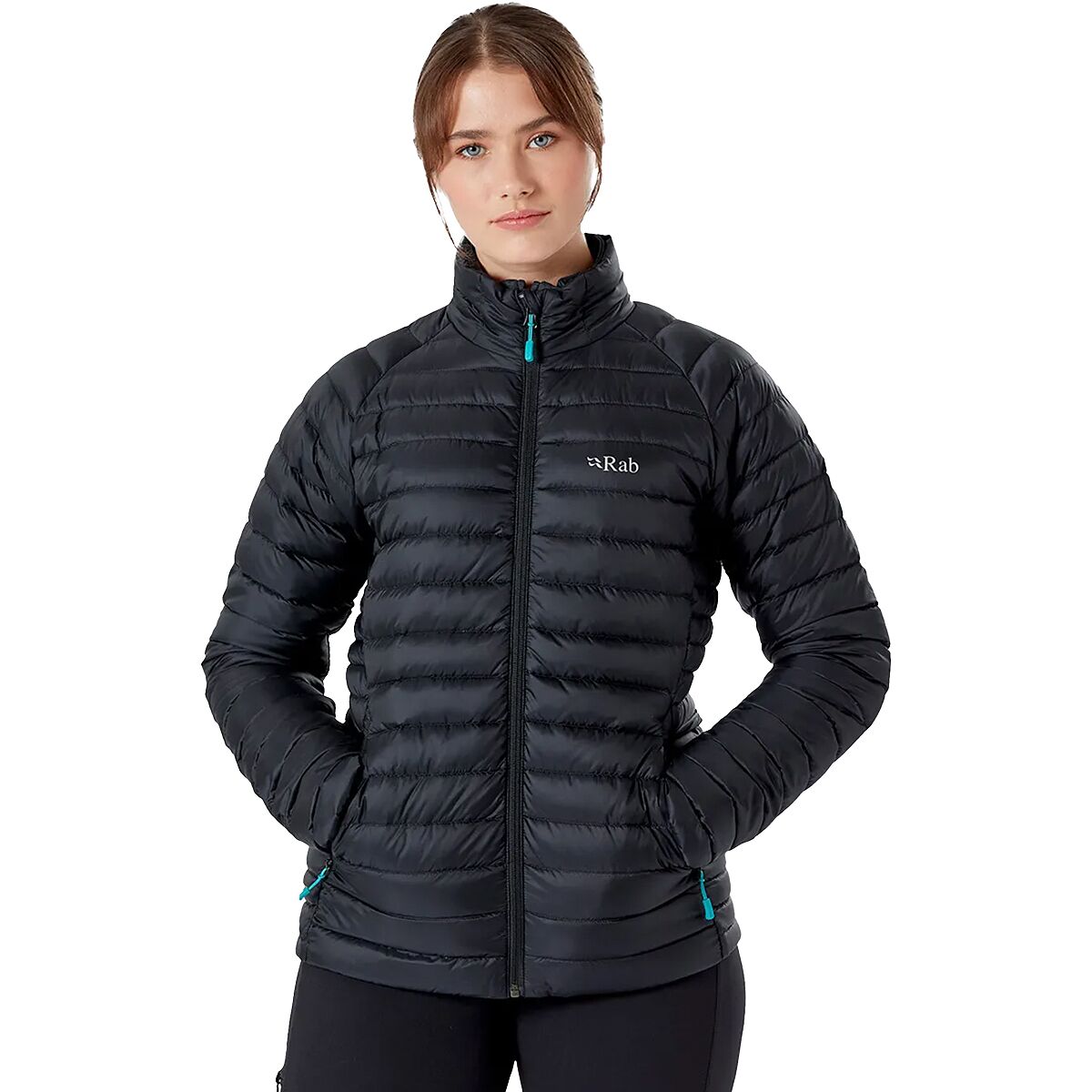 Image of Rab Microlight Down Jacket - Women's Black, XS