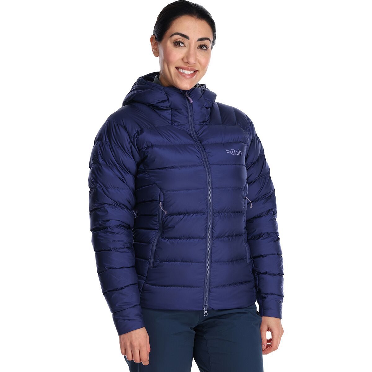 Rab Electron Pro Down Jacket - Women's Patriot Blue, XL