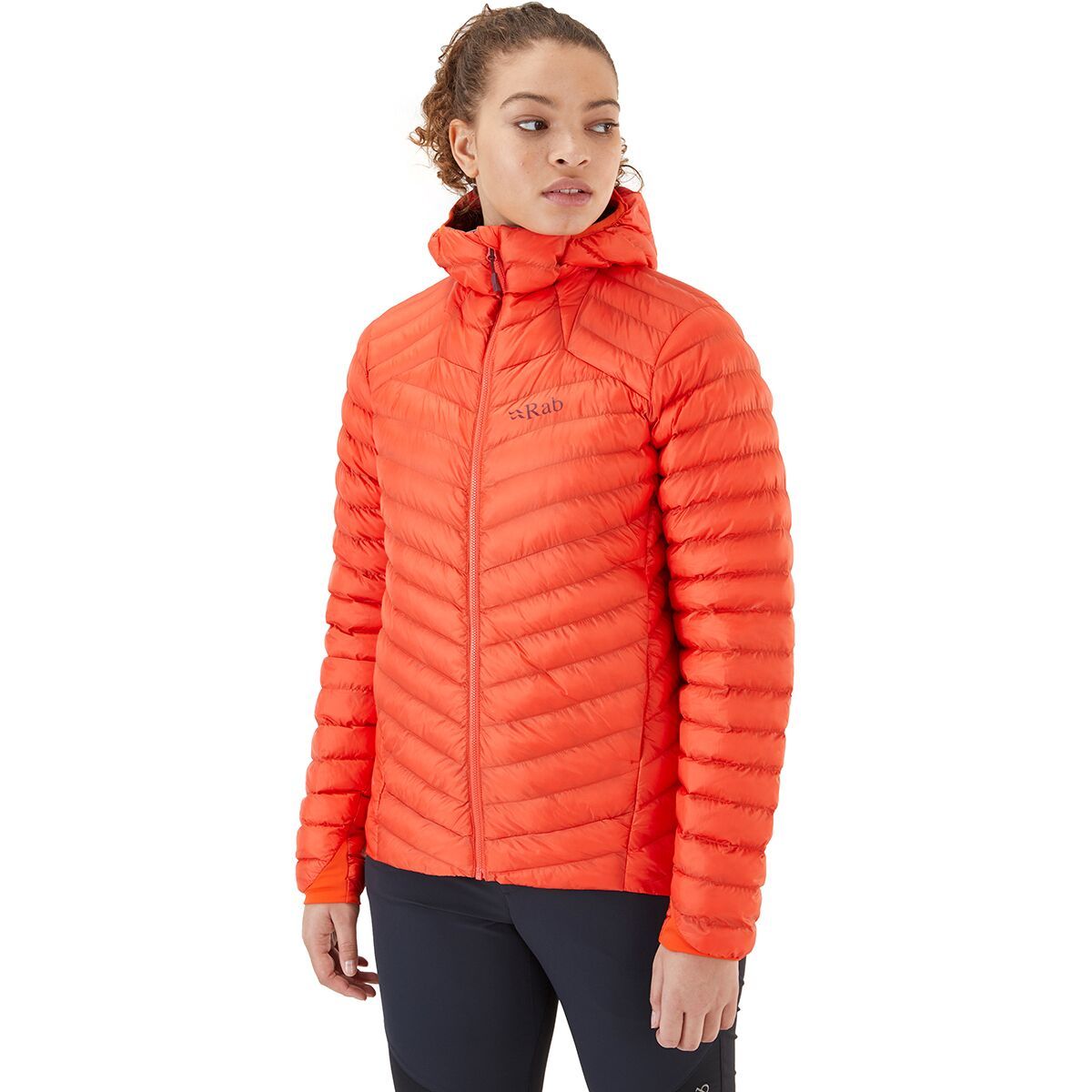 Rab Cirrus Alpine Jacket - Women's Red Grapefruit, S