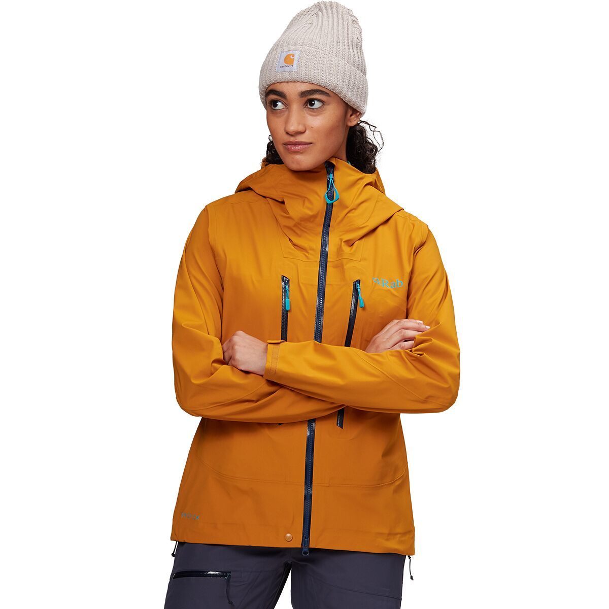 Rab Khroma Kinetic Jacket - Women's Dark Butternut, S