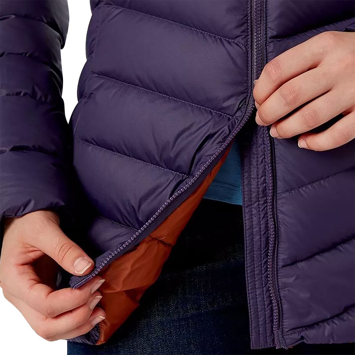 Rab womens aurora parka fig Clearance