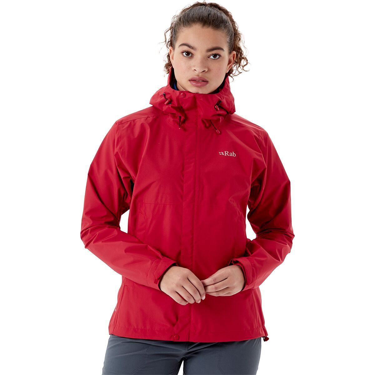 Rab Downpour Eco Jacket - Women's Ascent Red, M