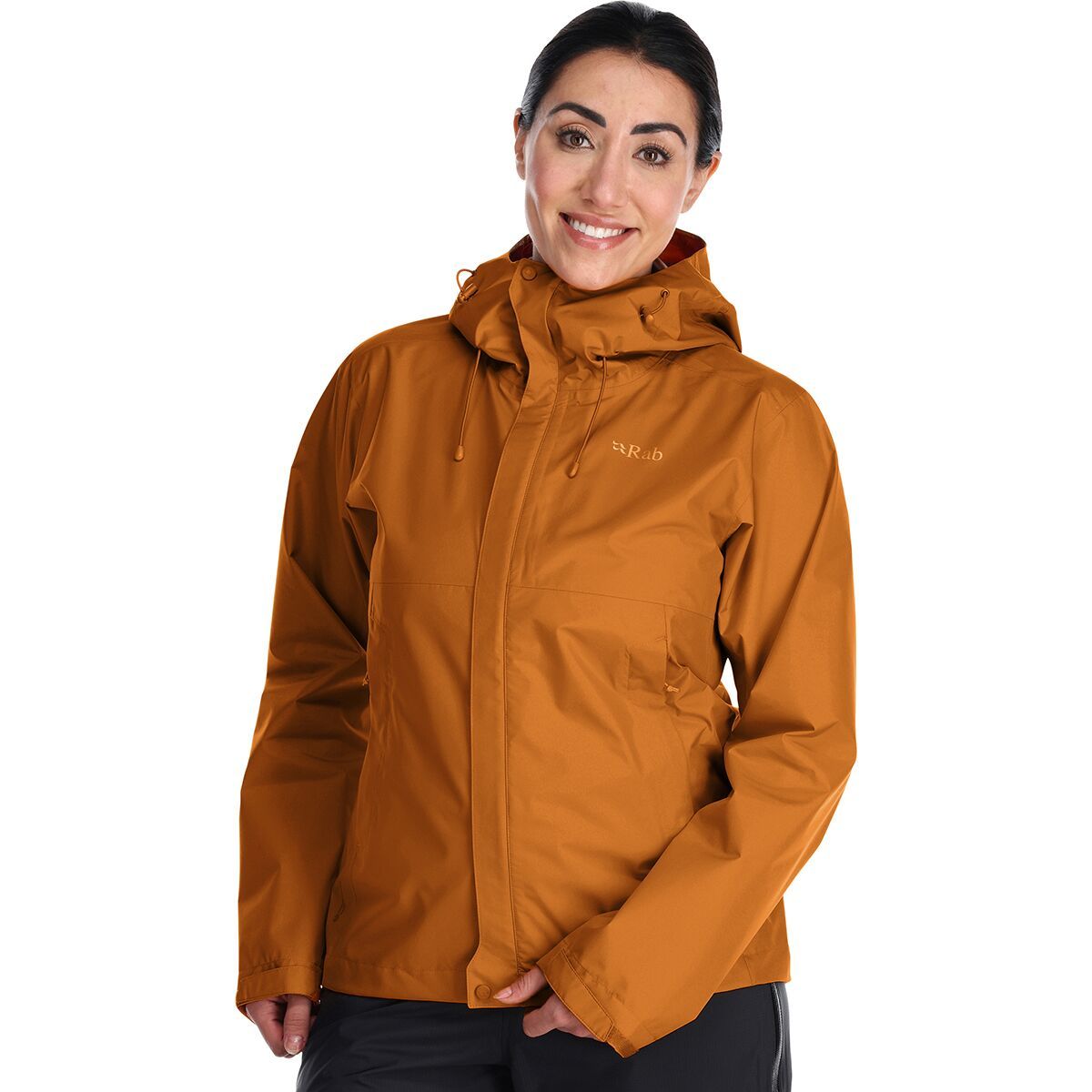 Rab Downpour Eco Jacket - Women's Marmalade, M