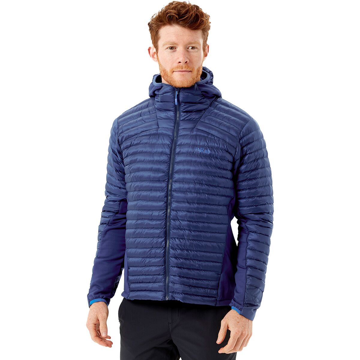 Rab Cirrus Flex 2.0 Hooded Jacket - Men's Nightfall Blue, XXL