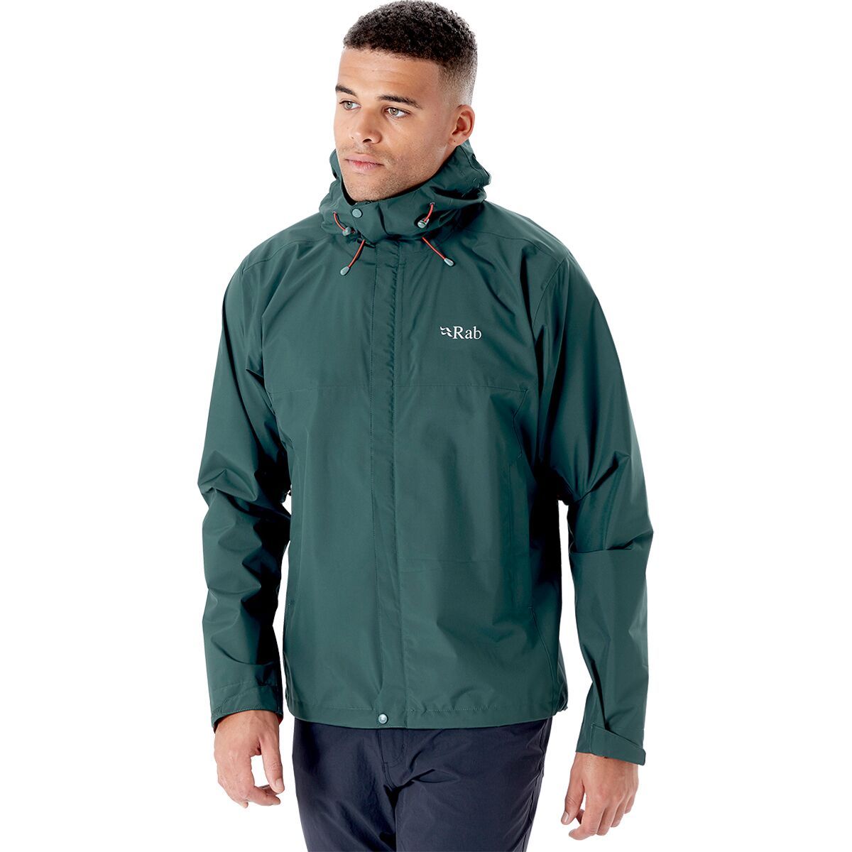 Rab Downpour Eco Jacket - Men's Pine, S