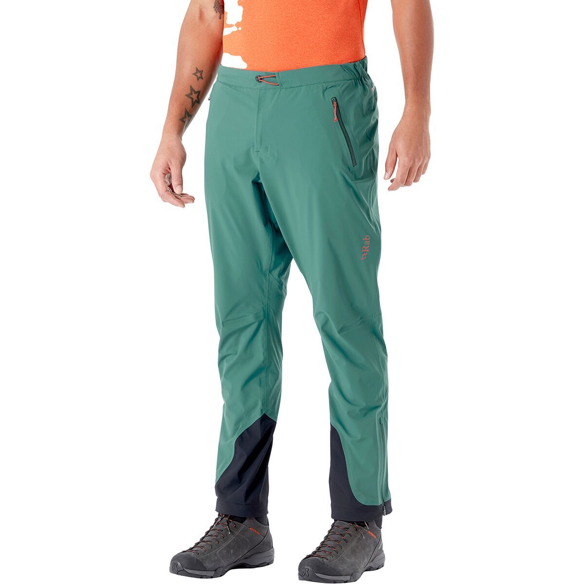 Rab Kinetic 2.0 Pant - Men's Light Sherwood Green, M
