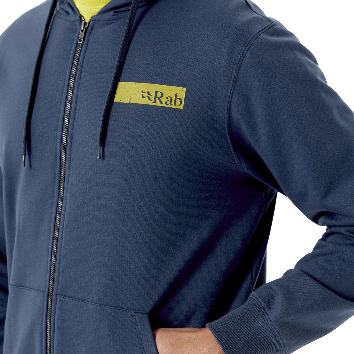 Rab mens journey zip hoodie sale