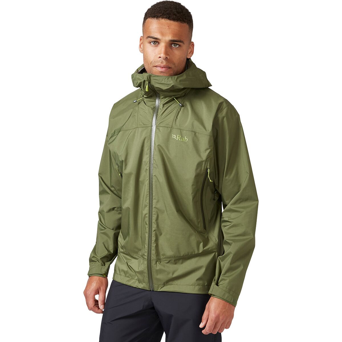 Rab Rab Downpour Plus 2.0 Jacket - Men's Tempest Blue, XXL
