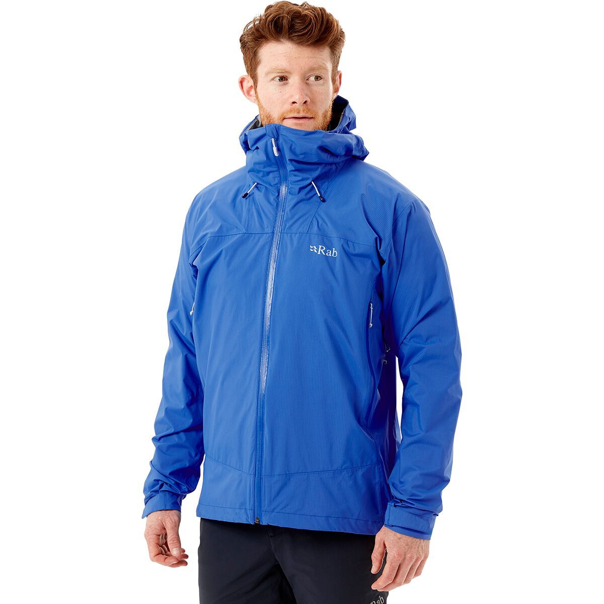 Rab Downpour Plus 2.0 Jacket - Men's Polar Blue, XXL