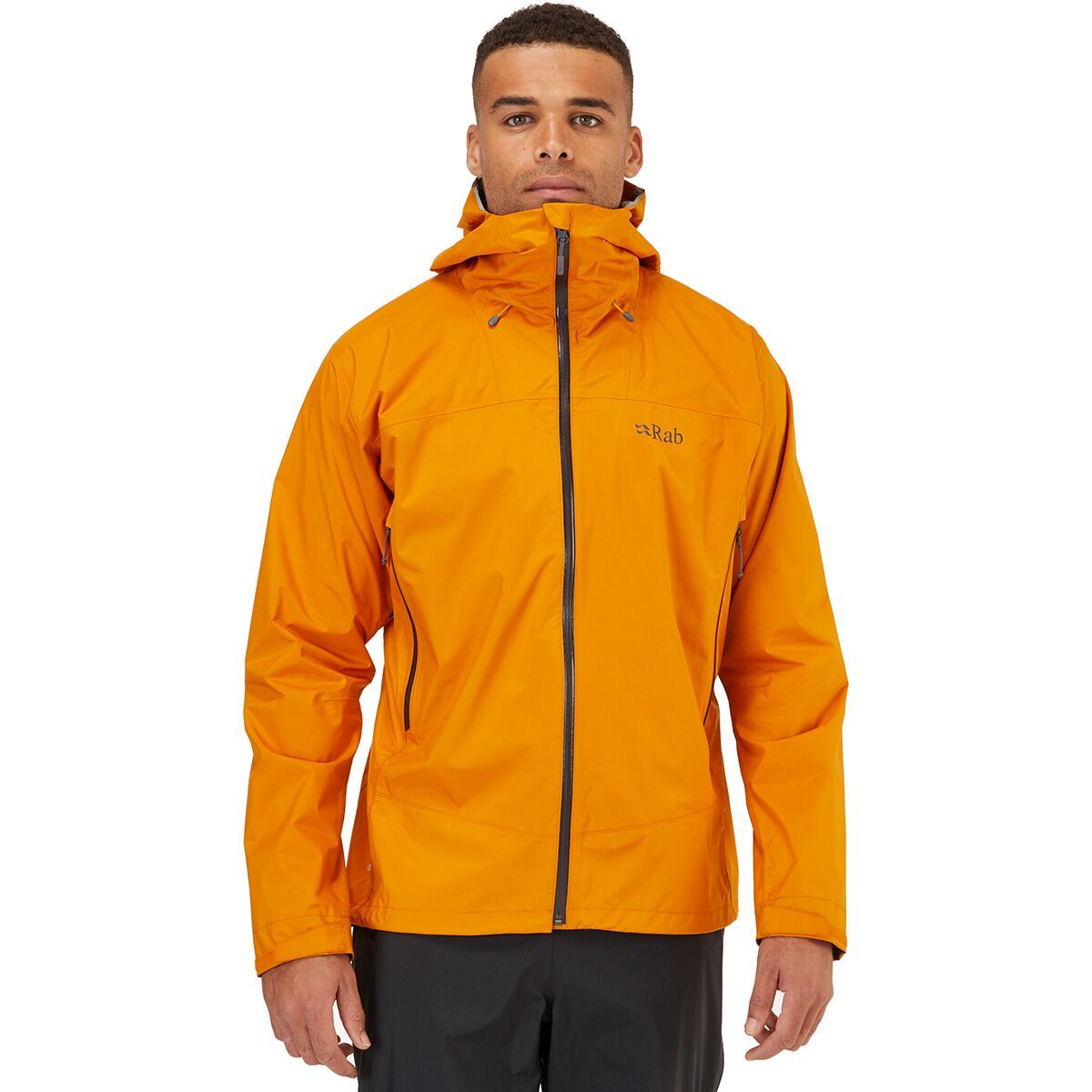 Rab Downpour Plus 2.0 Jacket - Men's Sunset, L