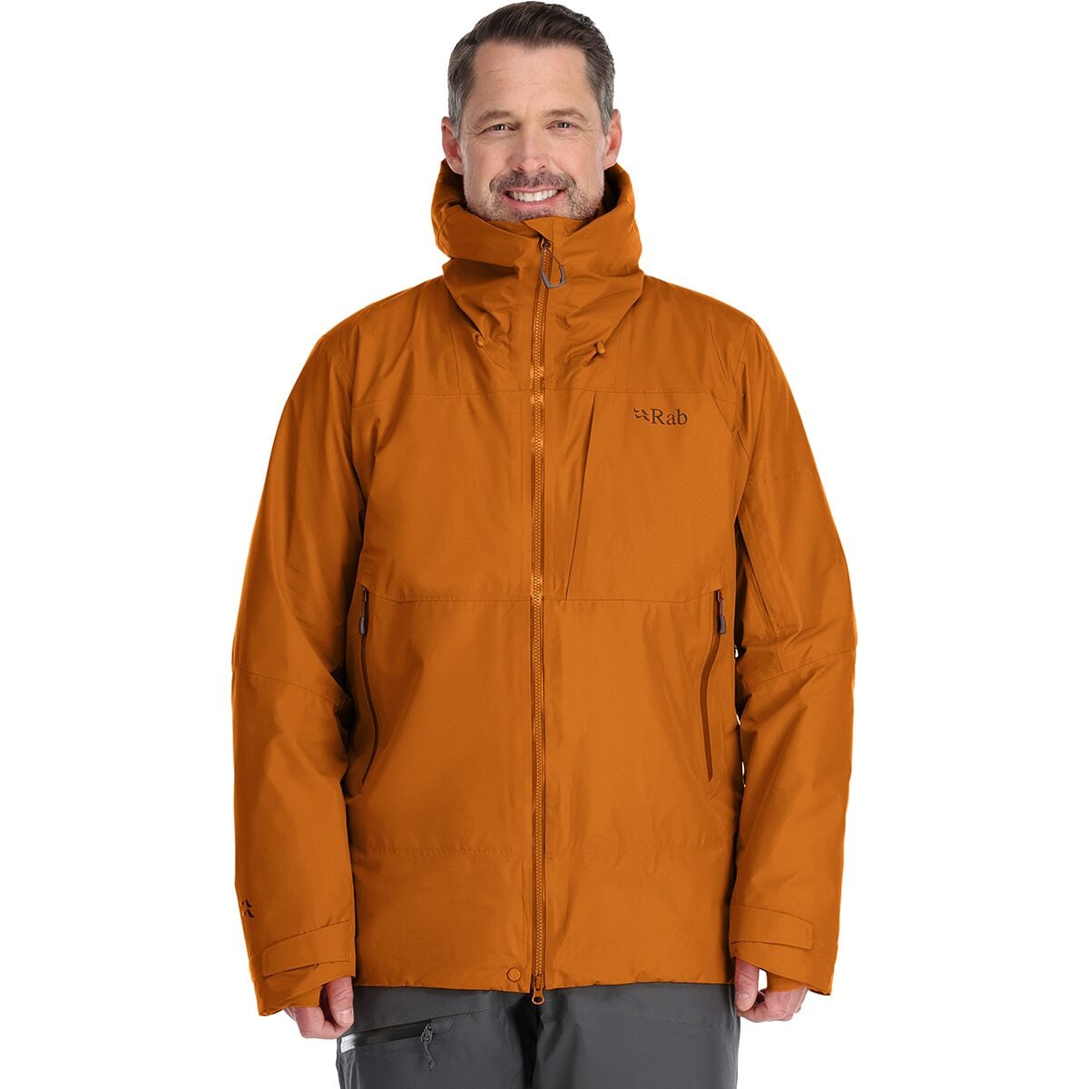 Pre-owned Rab Khroma Volition Jacket - Men's In Marmalade
