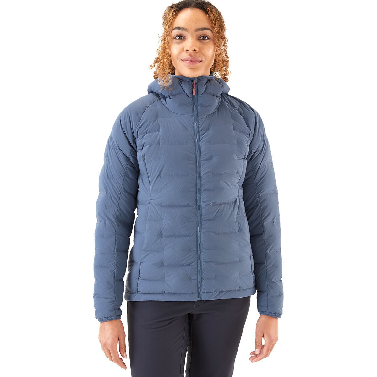 Rab Cubit Stretch Down Hooded Jacket - Women's Bering Sea, XS