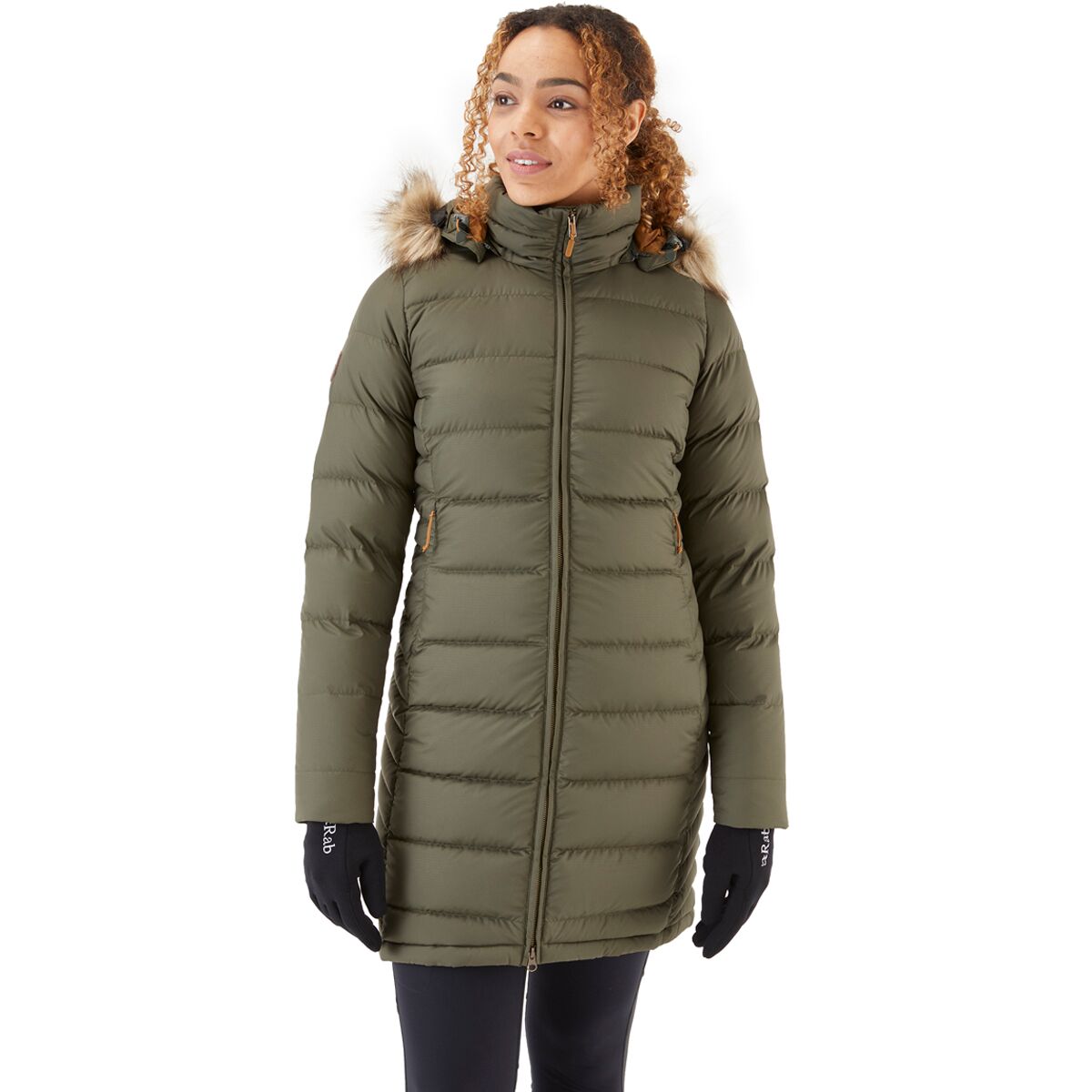Pre-owned Rab Deep Cover Parka - Women's In Army