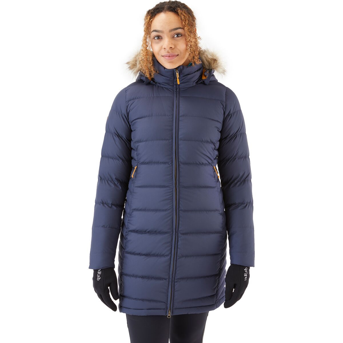 Image of Rab Deep Cover Parka - Women's Deep Denim, M