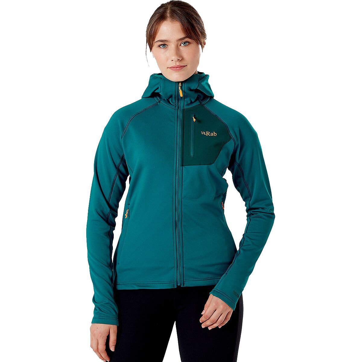 Rab Superflux Full-Zip Hooded Jacket - Women's Atlantis/Pine, S