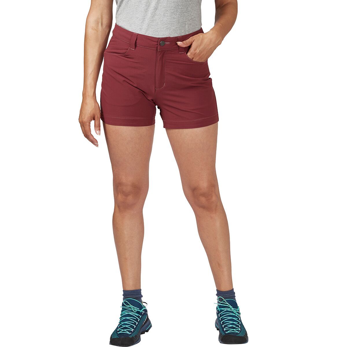 Rab Capstone Short - Women's Deep Heather, M
