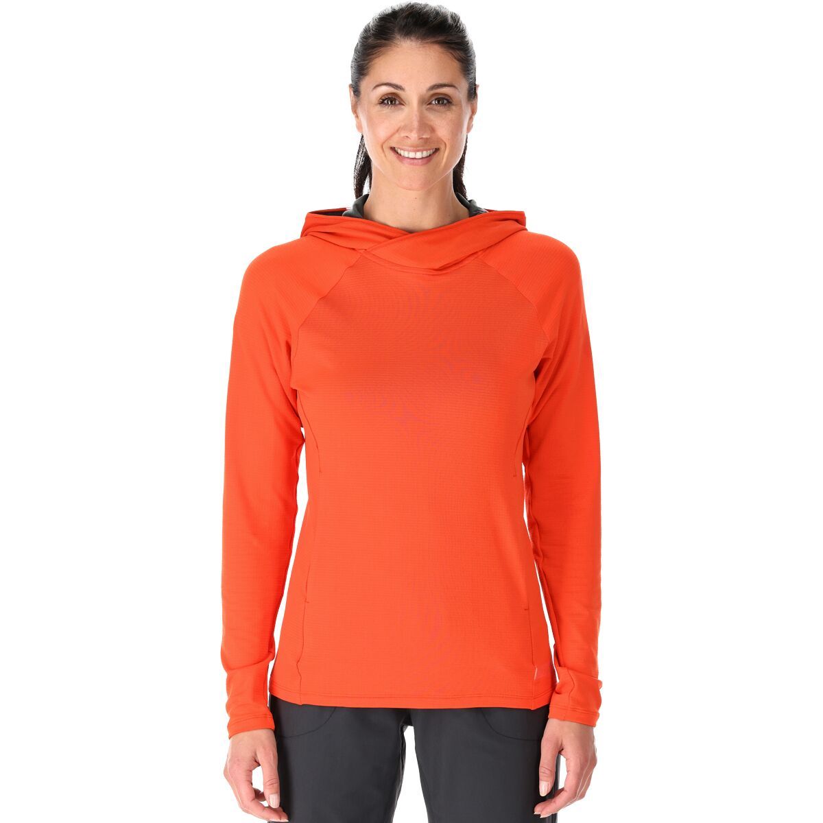 Rab Dihedral Hoodie - Women's Red Grapefruit, M