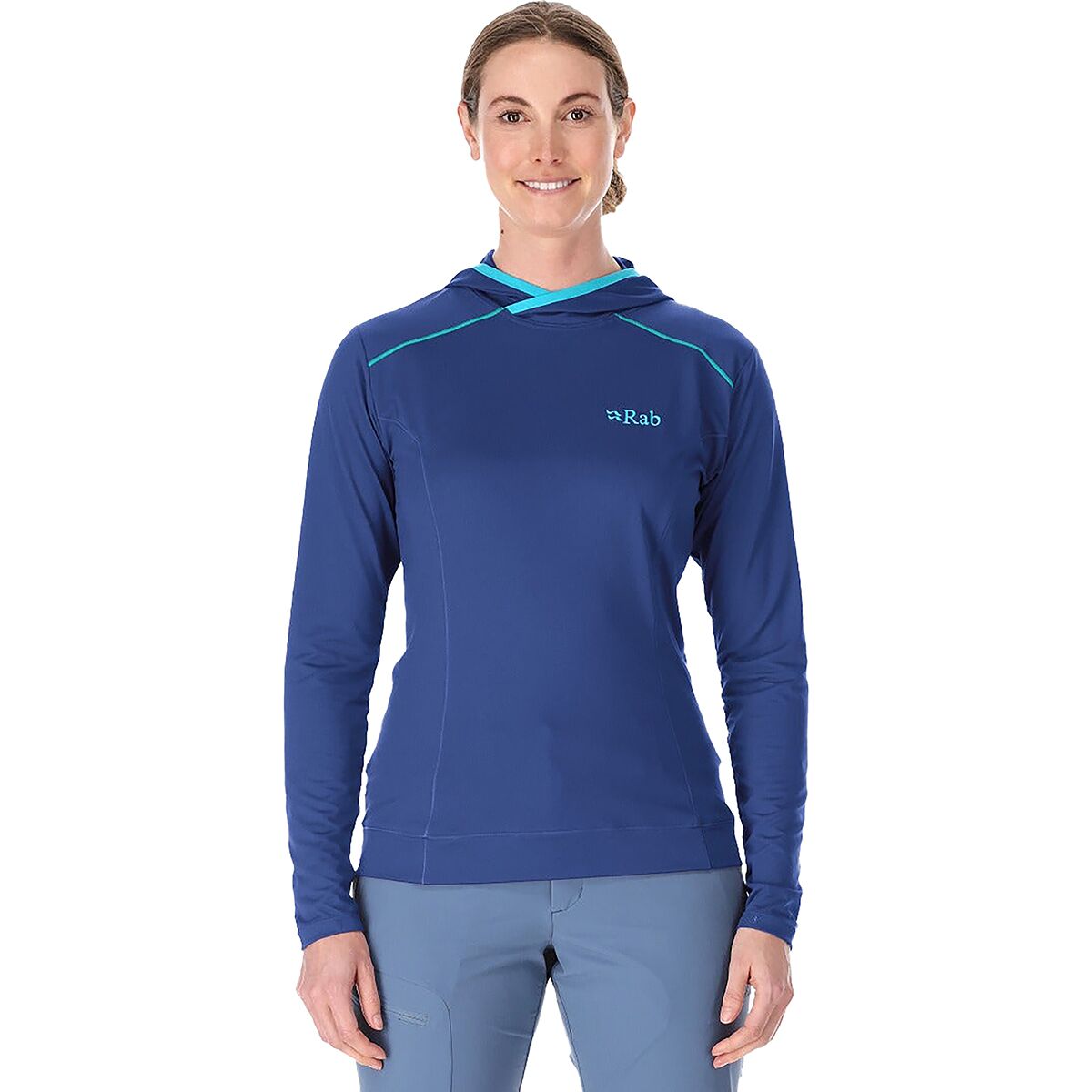 Image of Rab Force Hoodie - Women's Nightfall Blue, XS