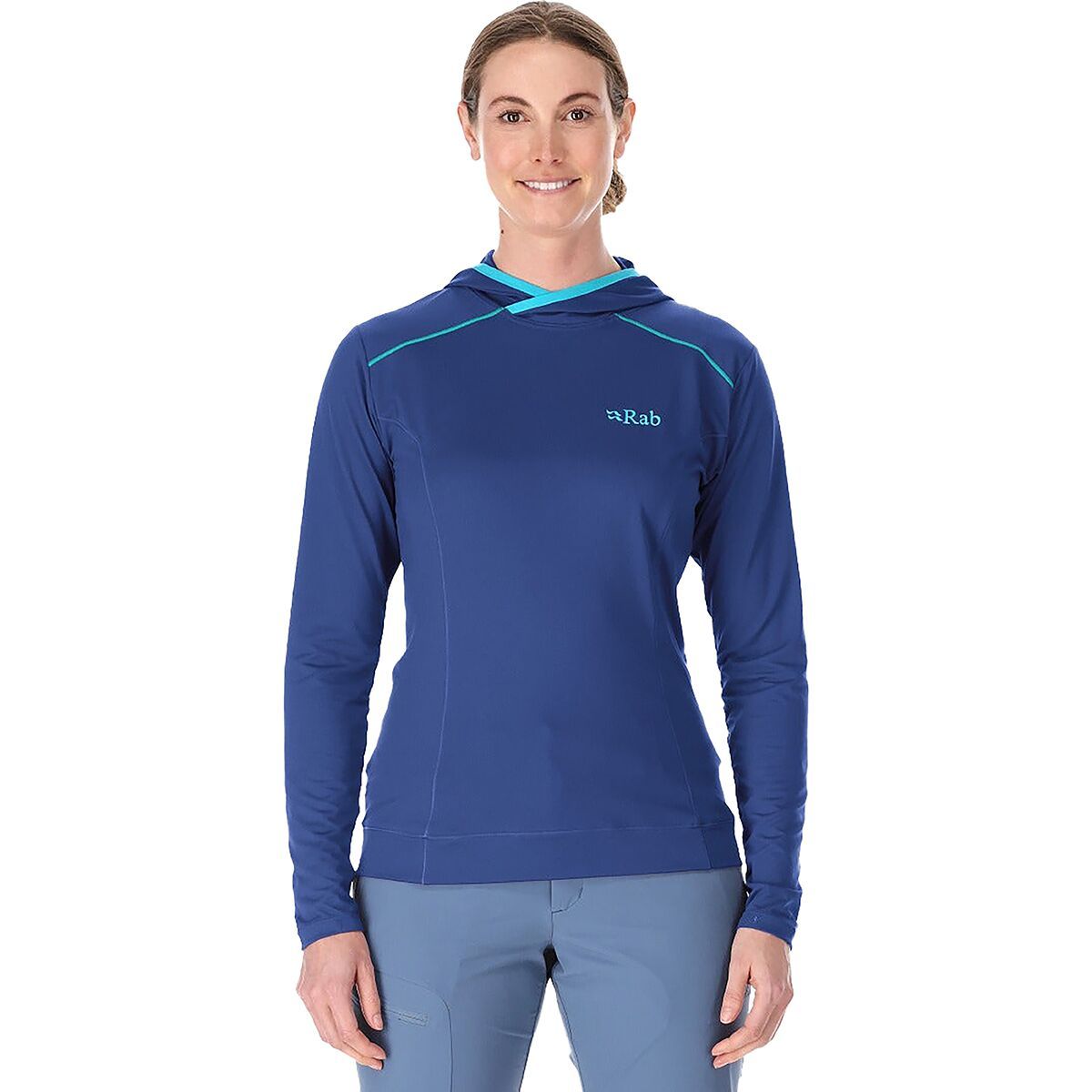 Image of Rab Force Hoodie - Women's Nightfall Blue, XS