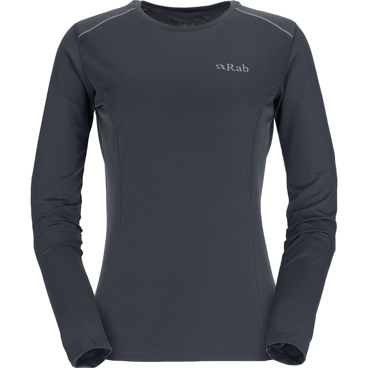 Image of Rab Force Long-Sleeve T-Shirt - Women's Beluga, S