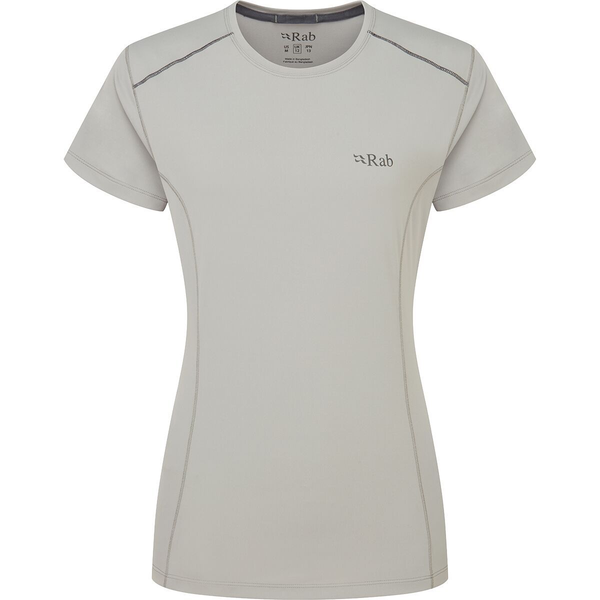 Image of Rab Force Short-Sleeve T-Shirt - Women's Dark Pewter, XS