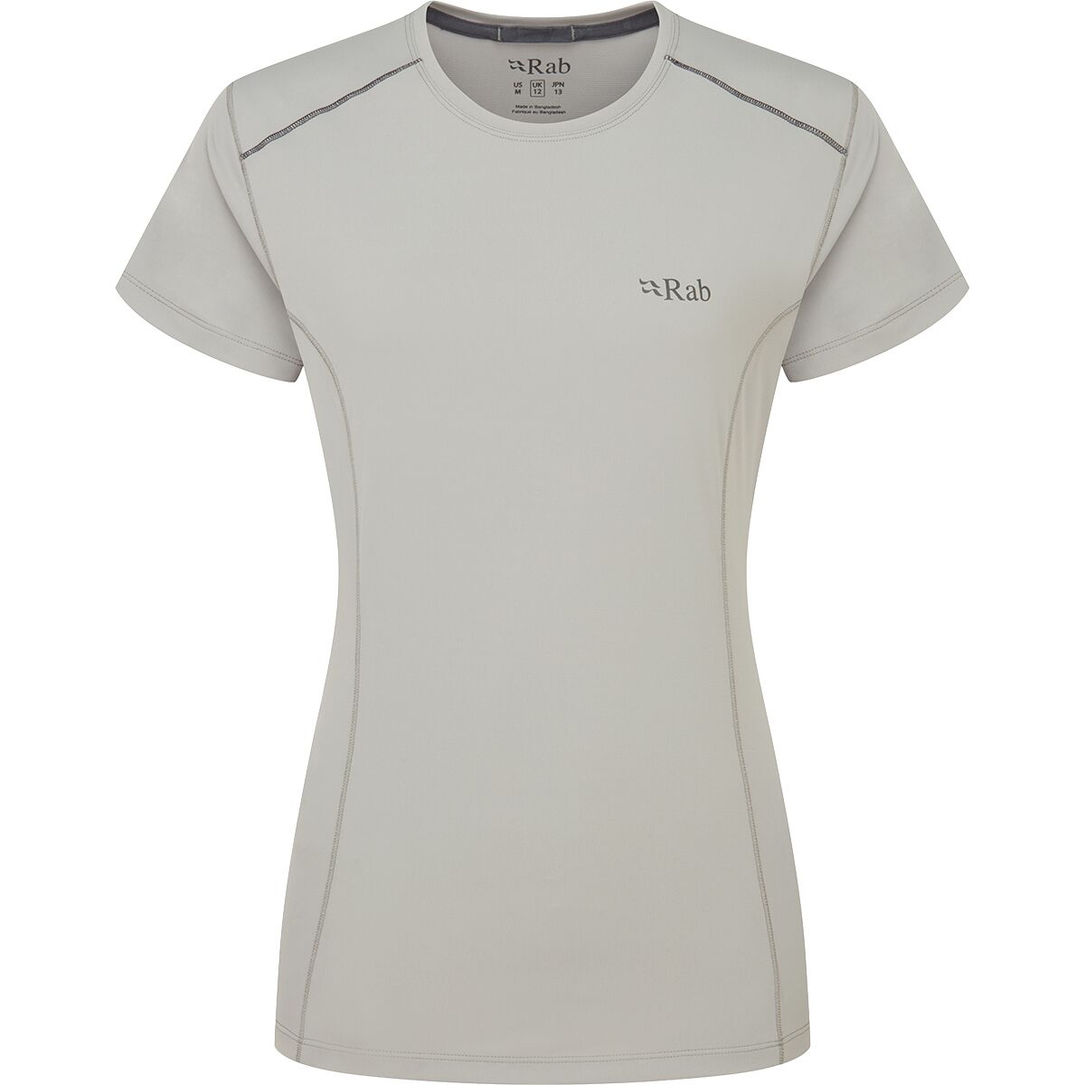Image of Rab Force Short-Sleeve T-Shirt - Women's Dark Pewter, XS