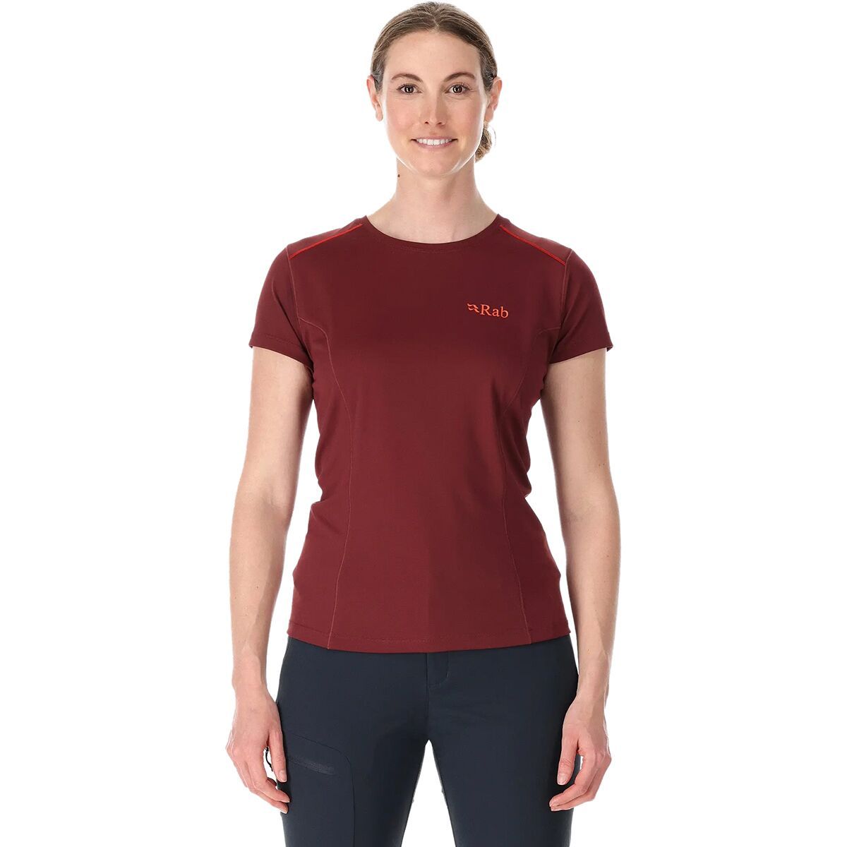 Rab Force Short-Sleeve T-Shirt - Women's Deep Heather, L