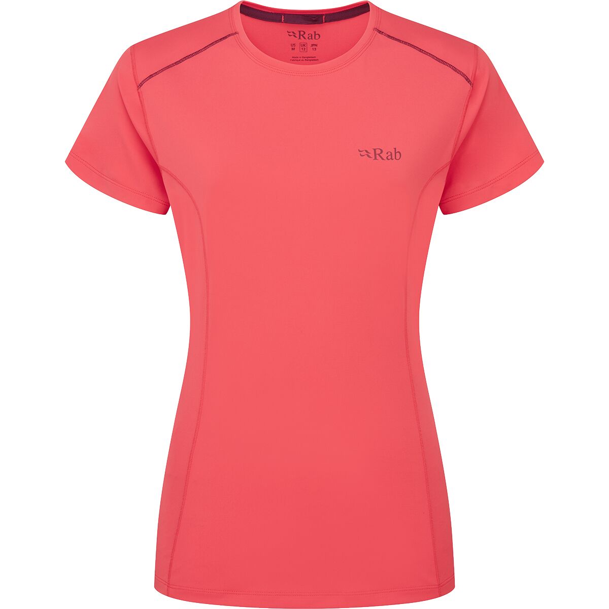 Image of Rab Force Short-Sleeve T-Shirt - Women's Hibiscus, XL