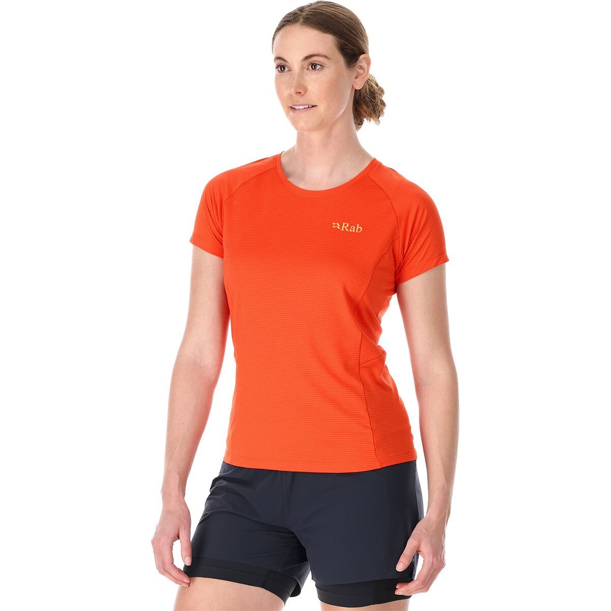 Image of Rab Sonic T-Shirt - Women's Red Grapefruit, S
