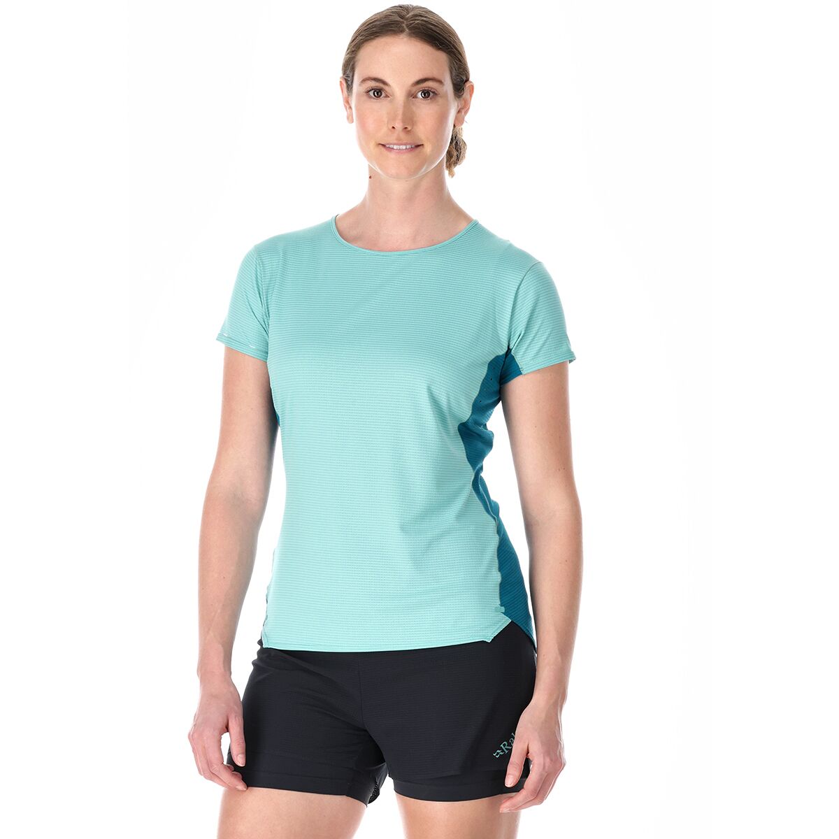 Image of Rab Sonic Ultra T-Shirt - Women's Meltwater/Ultramarine, L