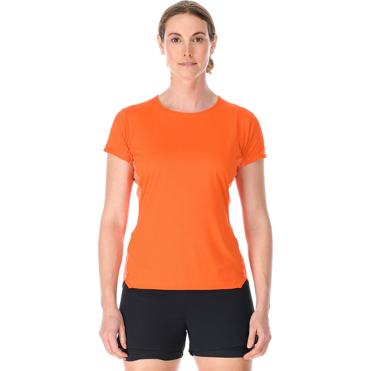 Image of Rab Sonic Ultra T-Shirt - Women's Red Grapefruit/Reef, XS