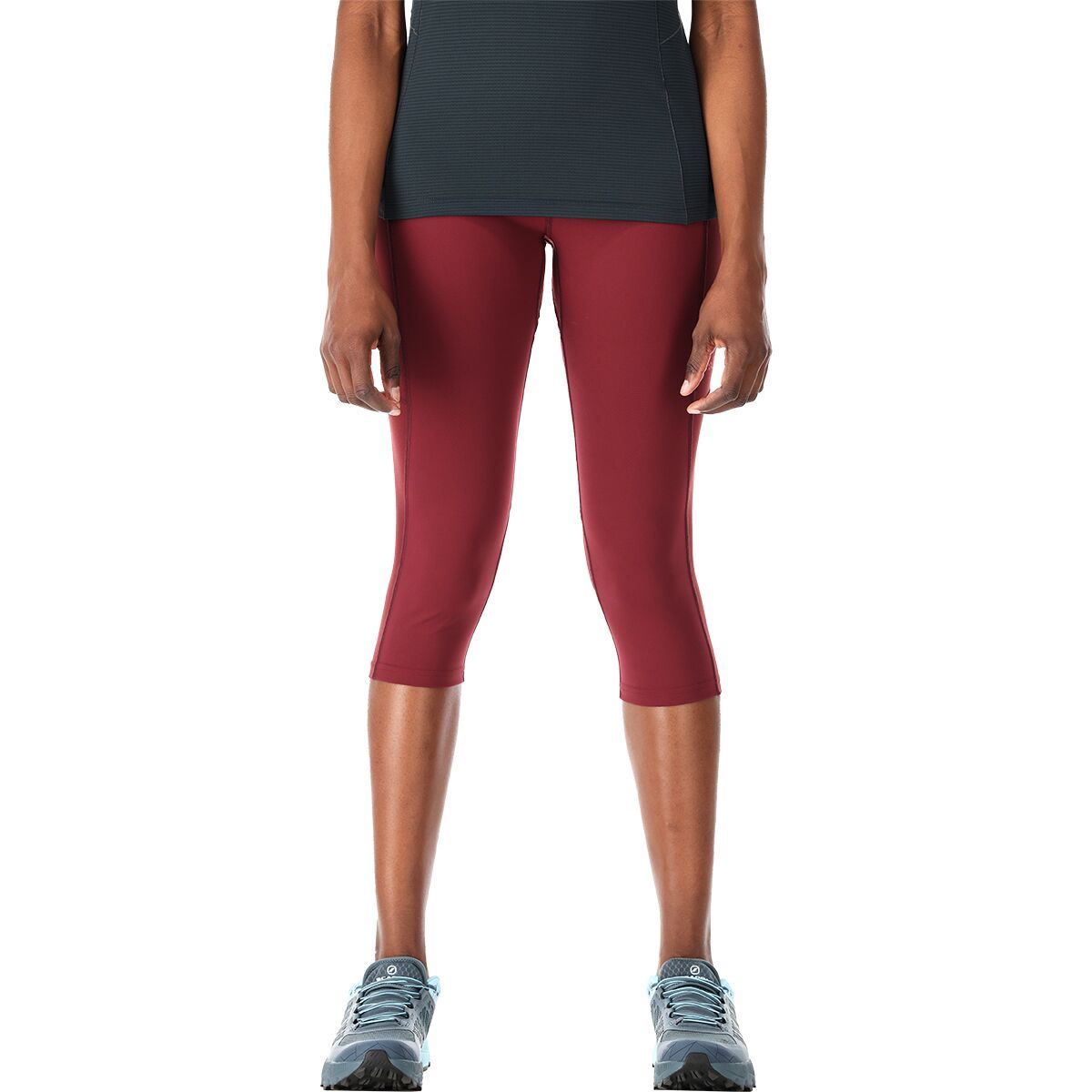 Image of Rab Talus 3/4 Tight - Women's Deep Heather, S