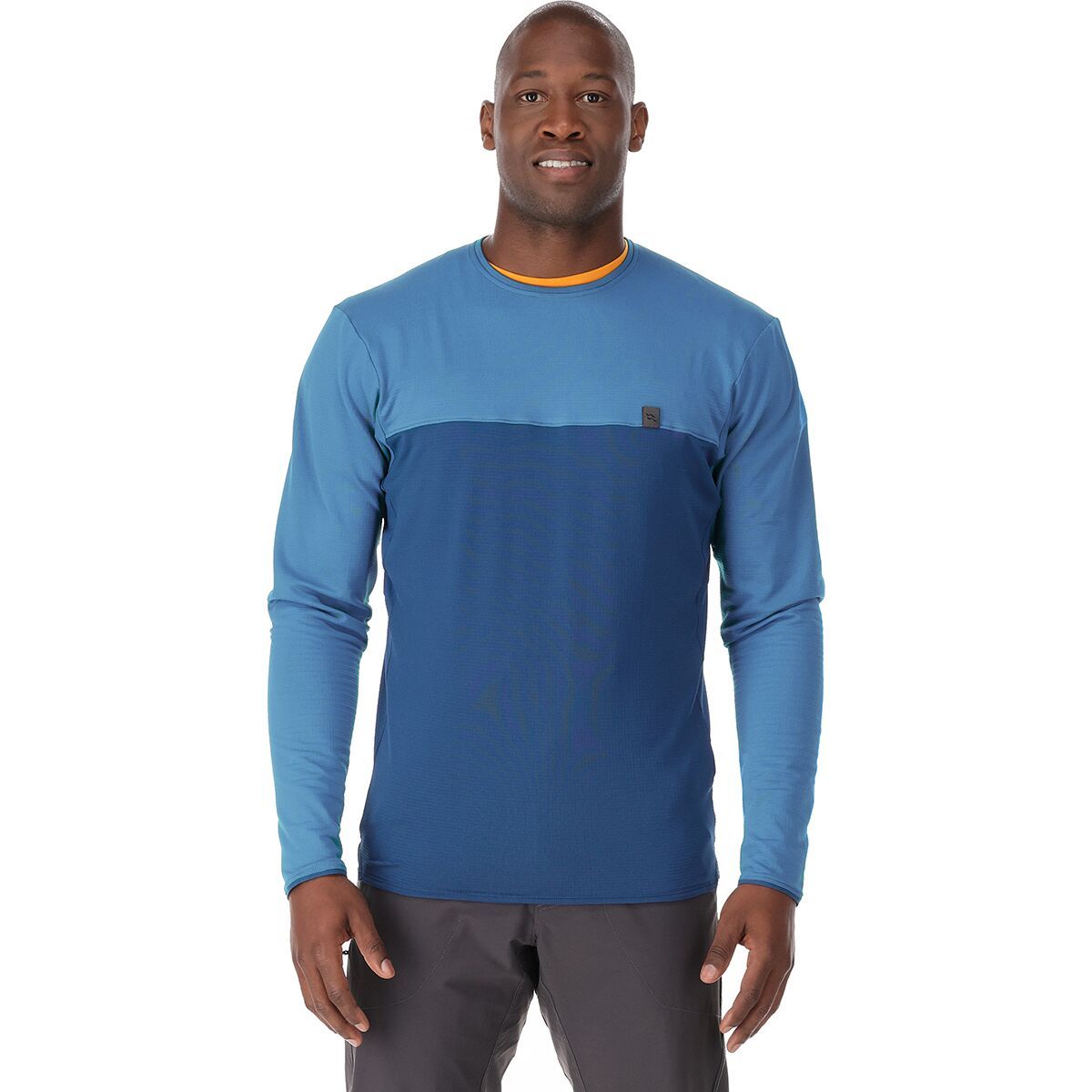 Rab Dihedral Crew Shirt - Men's Denim/Ink, L