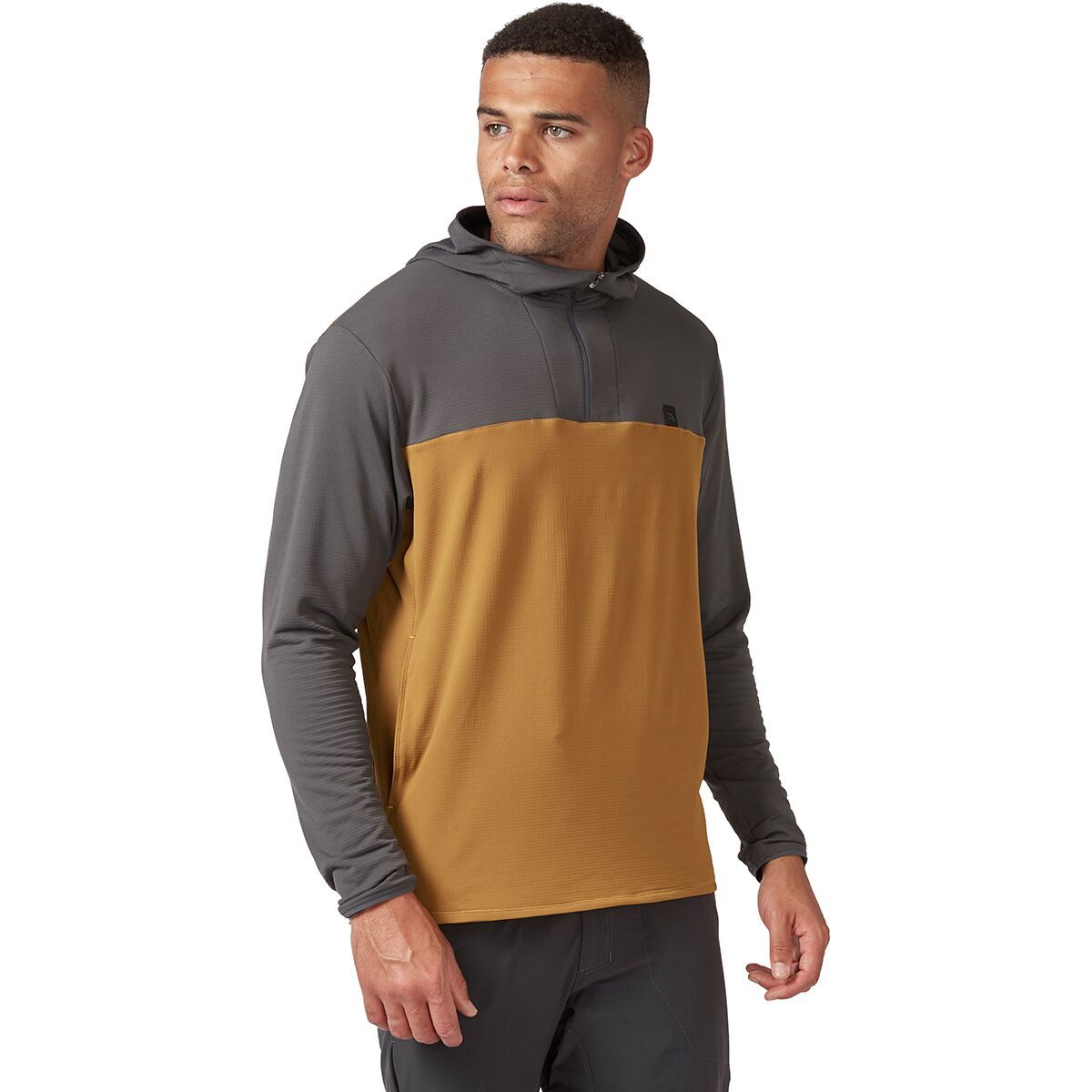 Rab Dihedral Hoodie - Men's Graphene/Footprint, XL