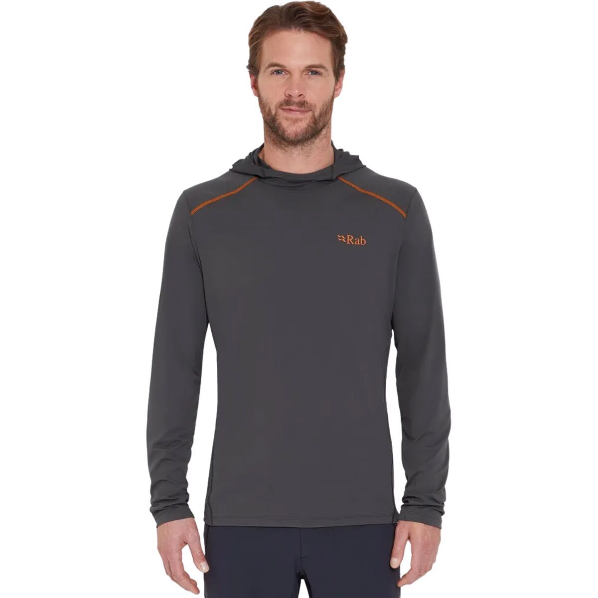 Rab Force Hooded Shirt - Men's Graphene, XXL
