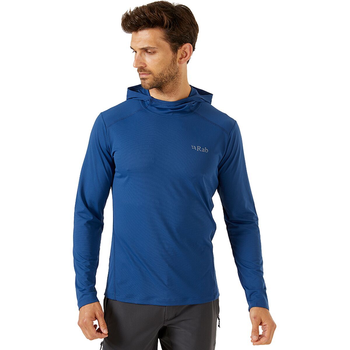 Rab Force Hooded Shirt - Men's Nightfall Blue, S
