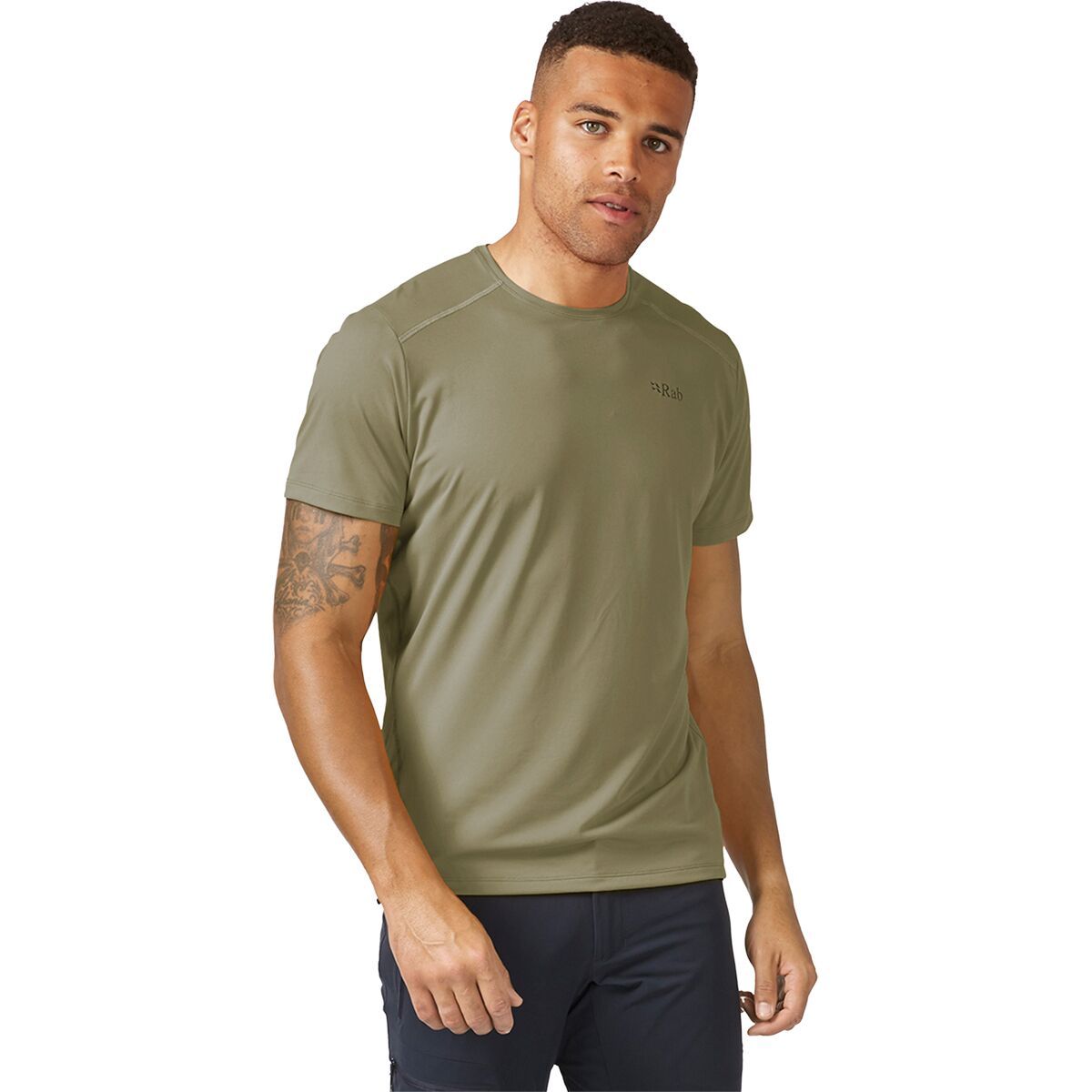 Image of Rab Force Short-Sleeve T-Shirt - Men's Light Khaki, XL
