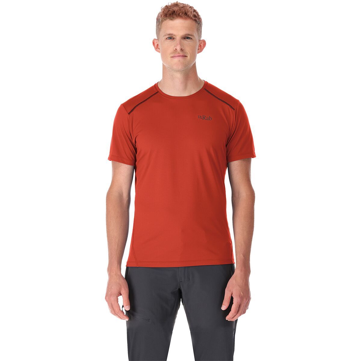 Image of Rab Force Short-Sleeve T-Shirt - Men's Tuscan Red, XL