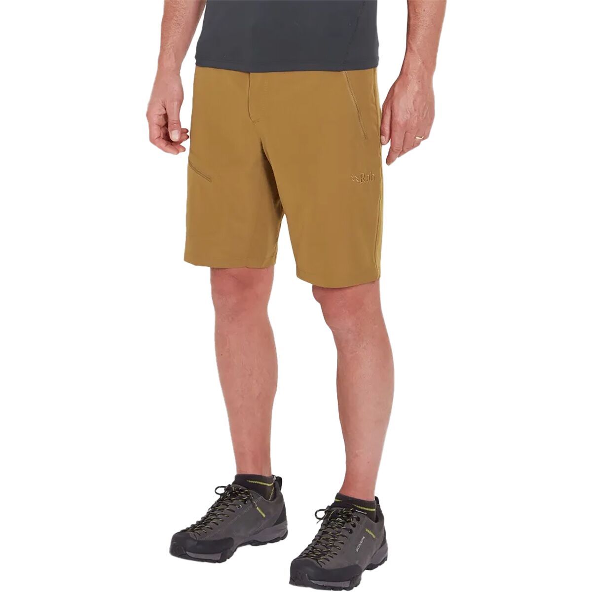 Image of Rab Incline Light 10in Short - Men's Cumin, 38