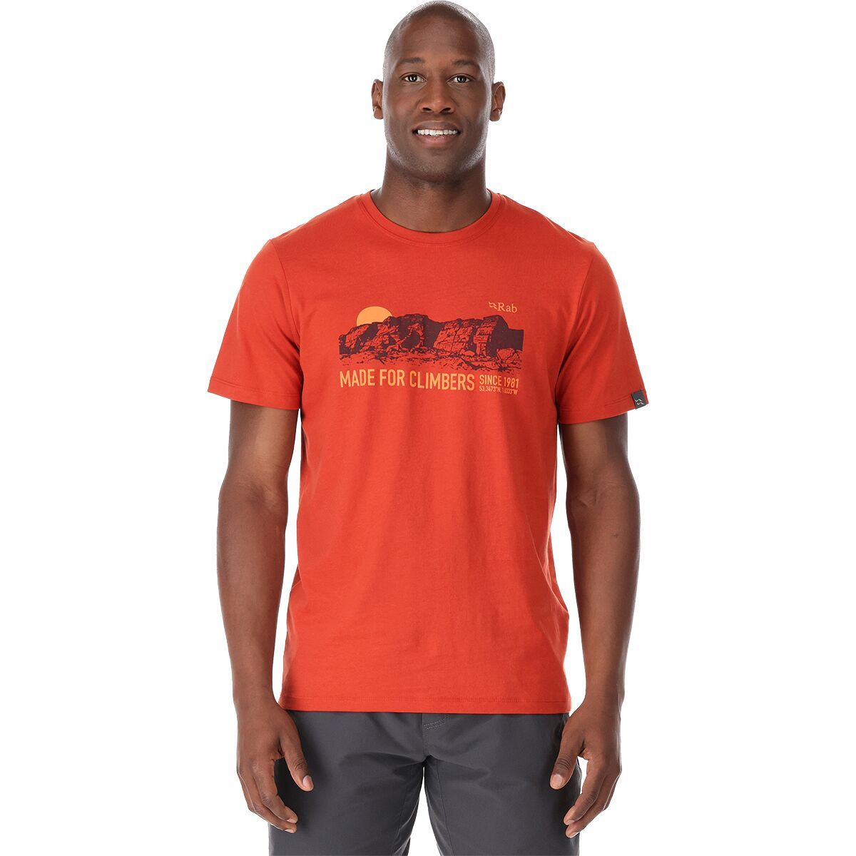 Rab Stance Sundowner T-Shirt - Men's Red Clay, XXL