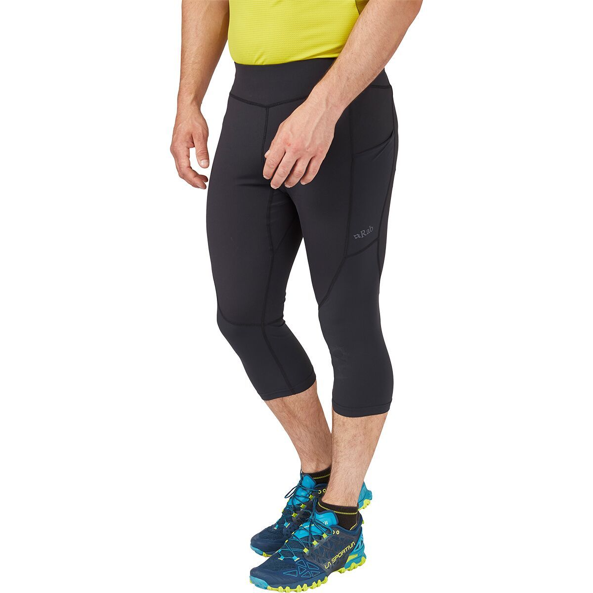 Image of Rab Talus 3/4 Tight - Men's Black, XL