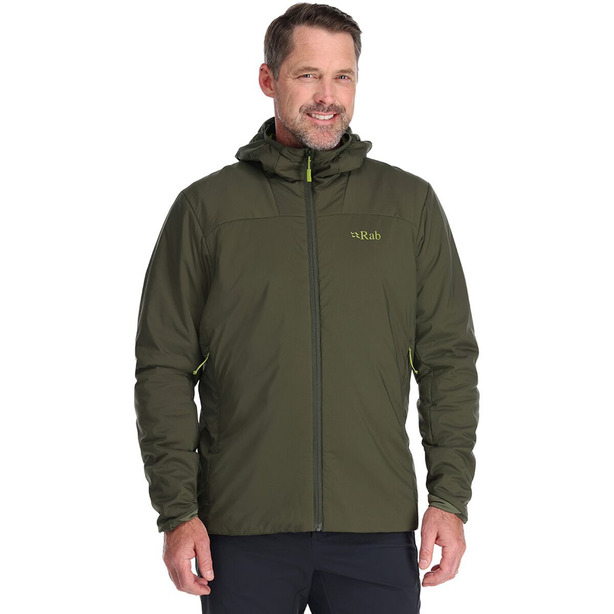 Rab Xenair Alpine Light Jacket - Men's Army, S