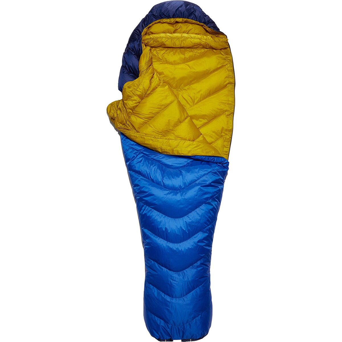 Rab Rab Neutrino 200 Sleeping Bag: 30F Down Nightfall Blue, Reg/Left Zip