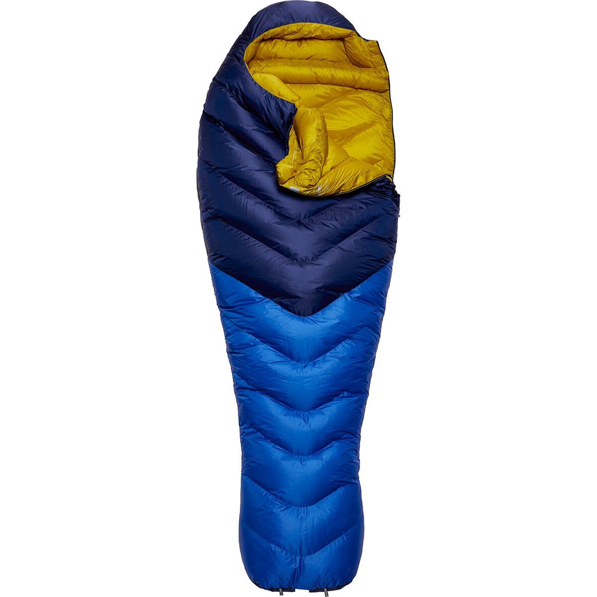 Image of Rab Neutrino 600 Sleeping Bag: 10F Down Nightfall Blue, Reg Wide/ Left Zip